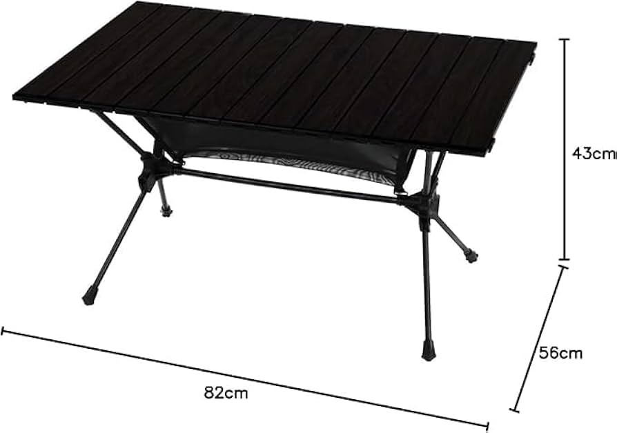 Amazon.co.jp: ウトドア キャンプ テーブル ロールテーブルM